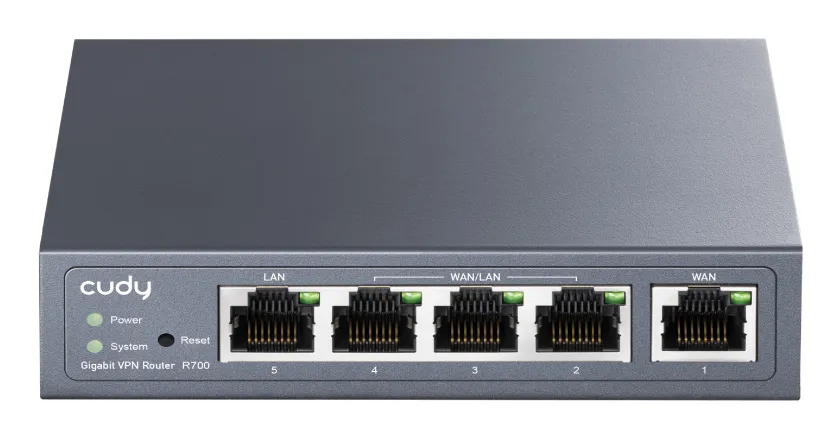 Cudy Gigabit Multi-WAN VPN Router R700 Kablolu Yönlendiricile