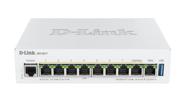 D-Link DBR-600-P/B Kablolu Yönlendiricile