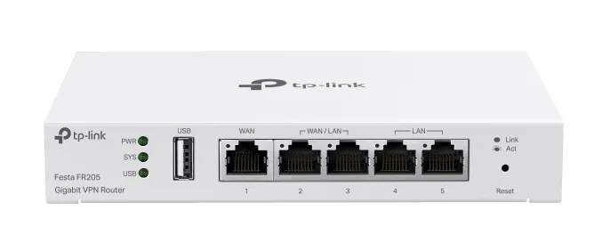 TP-Link Festa FR205 Kablolu Yönlendiricile