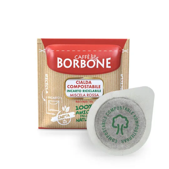 Caffè Borbone Cialda 44 BORBONE RED 100 Kahve Kapsülleri & Podları