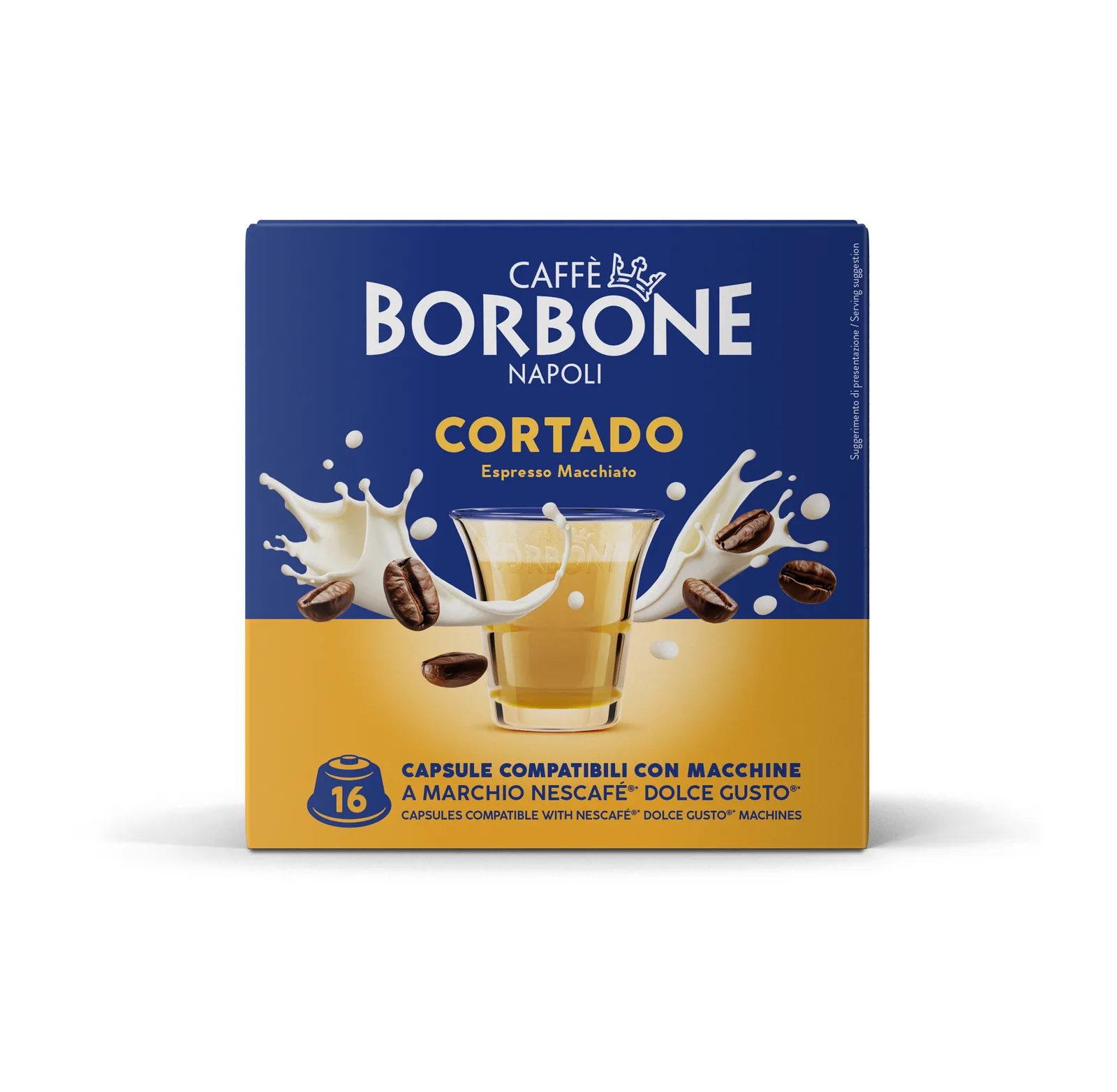 Caffè Borbone Cortado DGCORTADO16 Kahve Kapsülleri & Podları