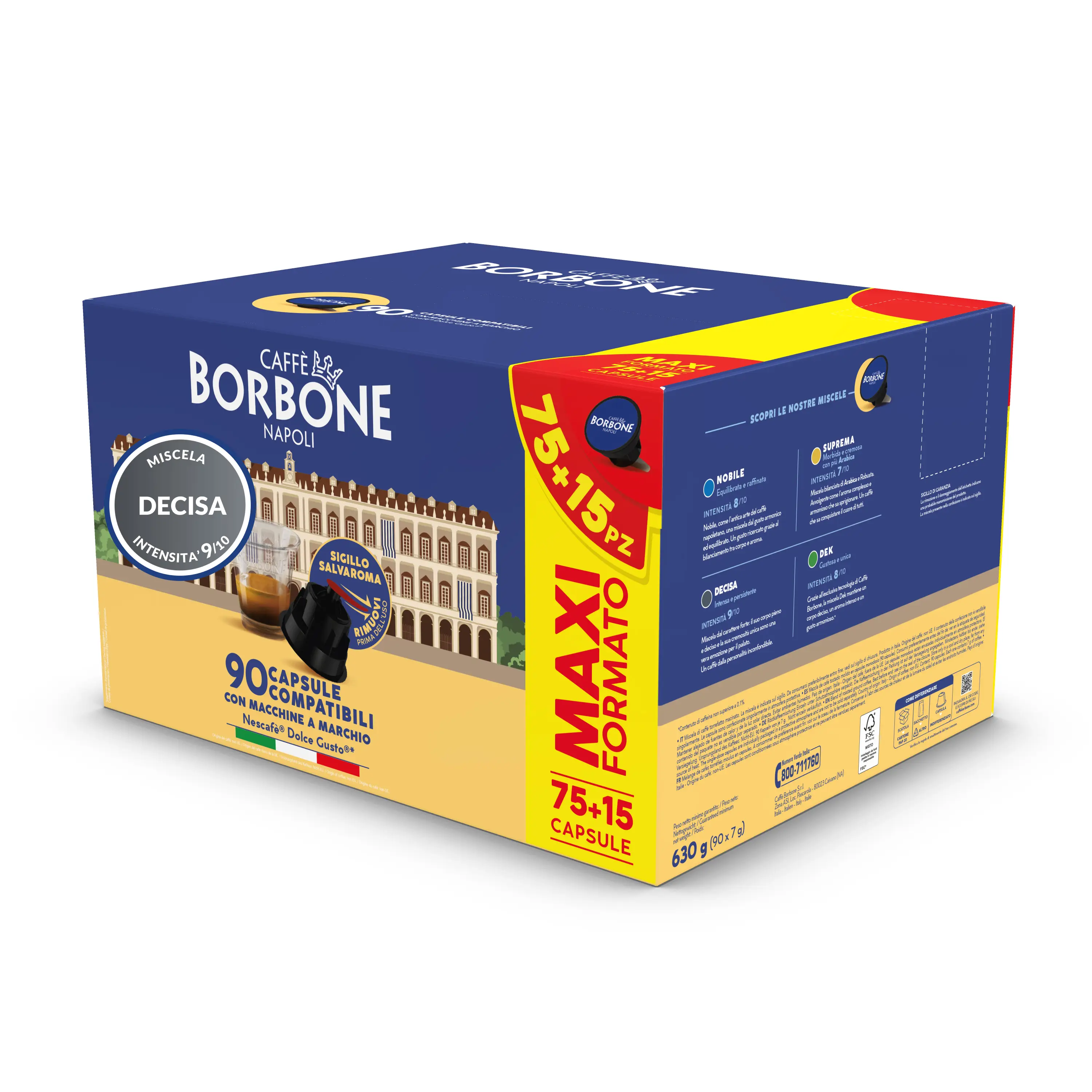 Caffè Borbone DGBDECISAPROMO Kahve Kapsülleri & Podları