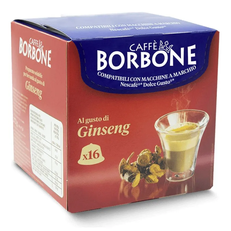 Caffè Borbone DGSUPERGINSENG16 Kahve Kapsülleri & Podları