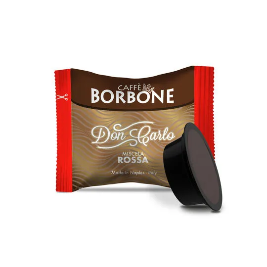 Caffè Borbone Don Carlo DONCARLO RED 10 Kahve Kapsülleri & Podları