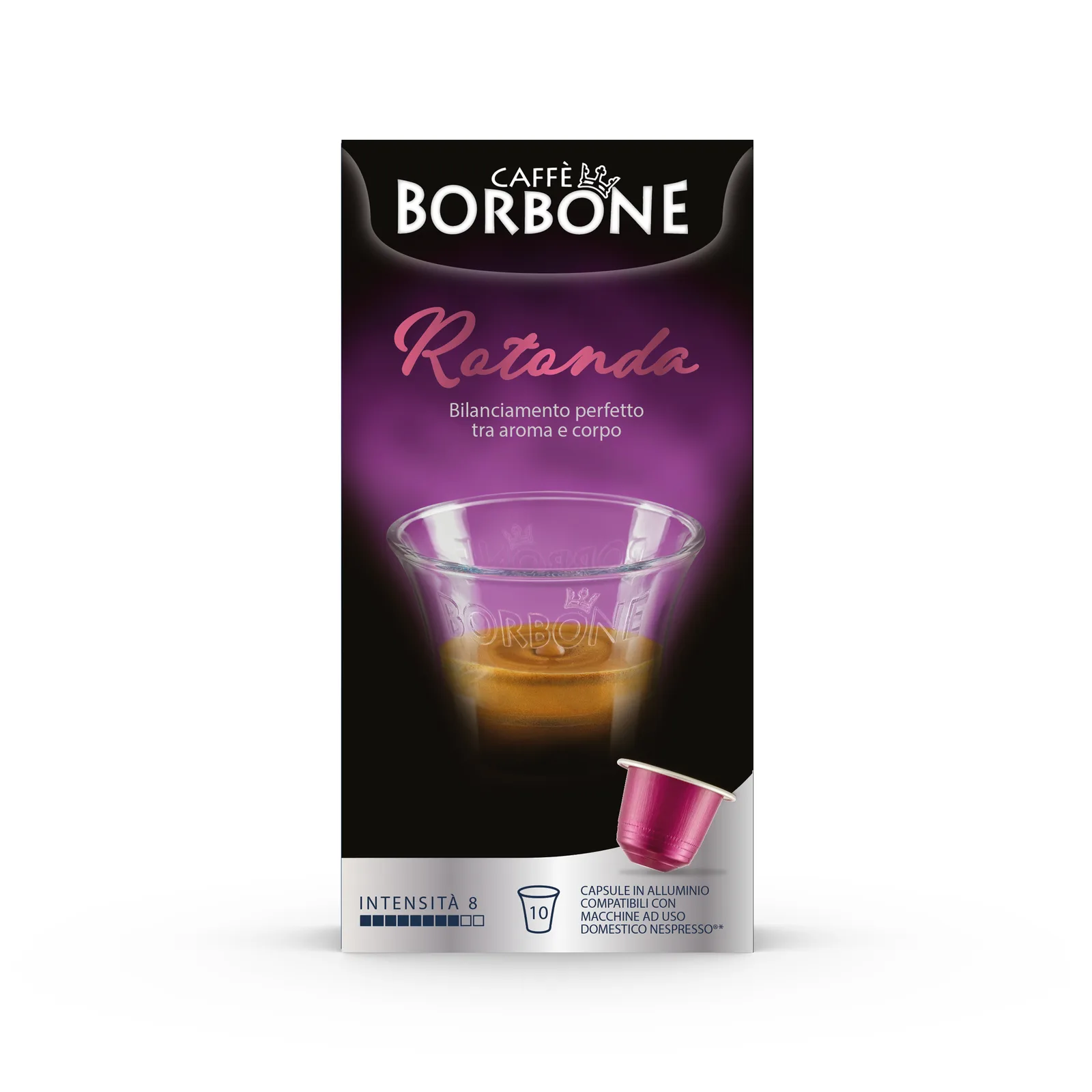 Caffè Borbone REBROTONDA8X30N Kahve Kapsülleri & Podları