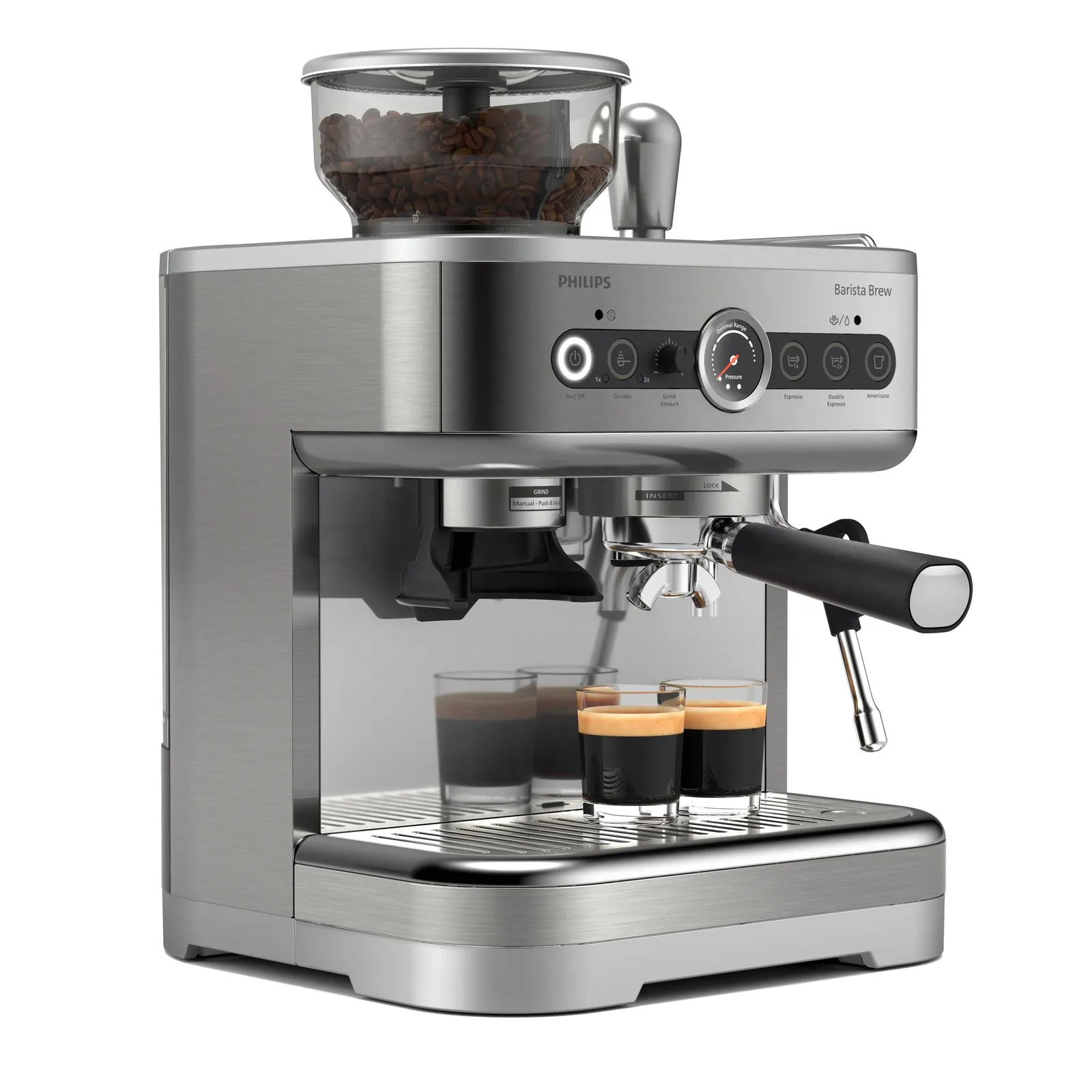Philips Barista Brew PSA3228/01 Yarı Otomatik 2.3 L Espresso Makinesi Thumbnail 2