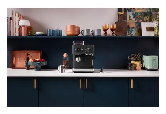 KitchenAid 5KES6551EBK 859711671800 Yarı Otomatik 15 Bar 2.5 L Espresso Makinesi Thumbnail 5