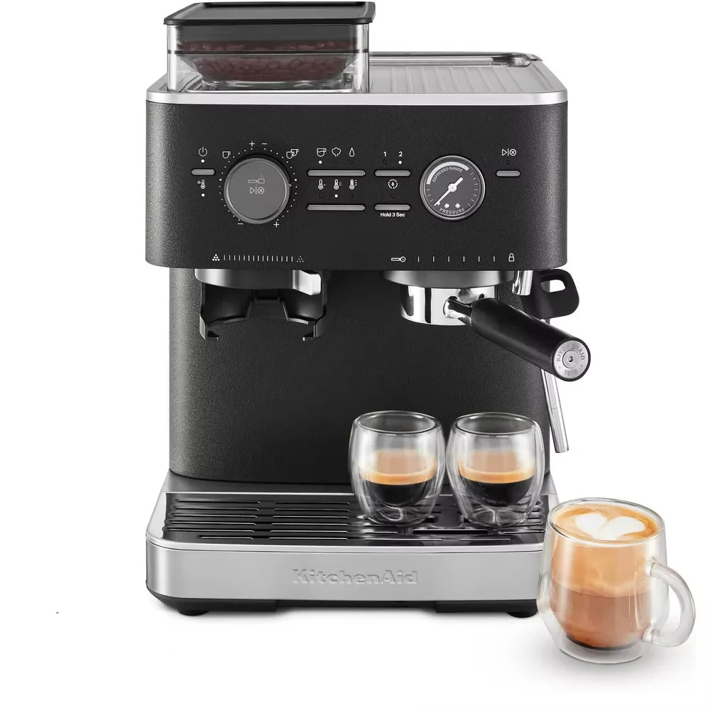 KitchenAid 5KES6551EBK 859711671800 Yarı Otomatik 15 Bar 2.5 L Espresso Makinesi Thumbnail 0
