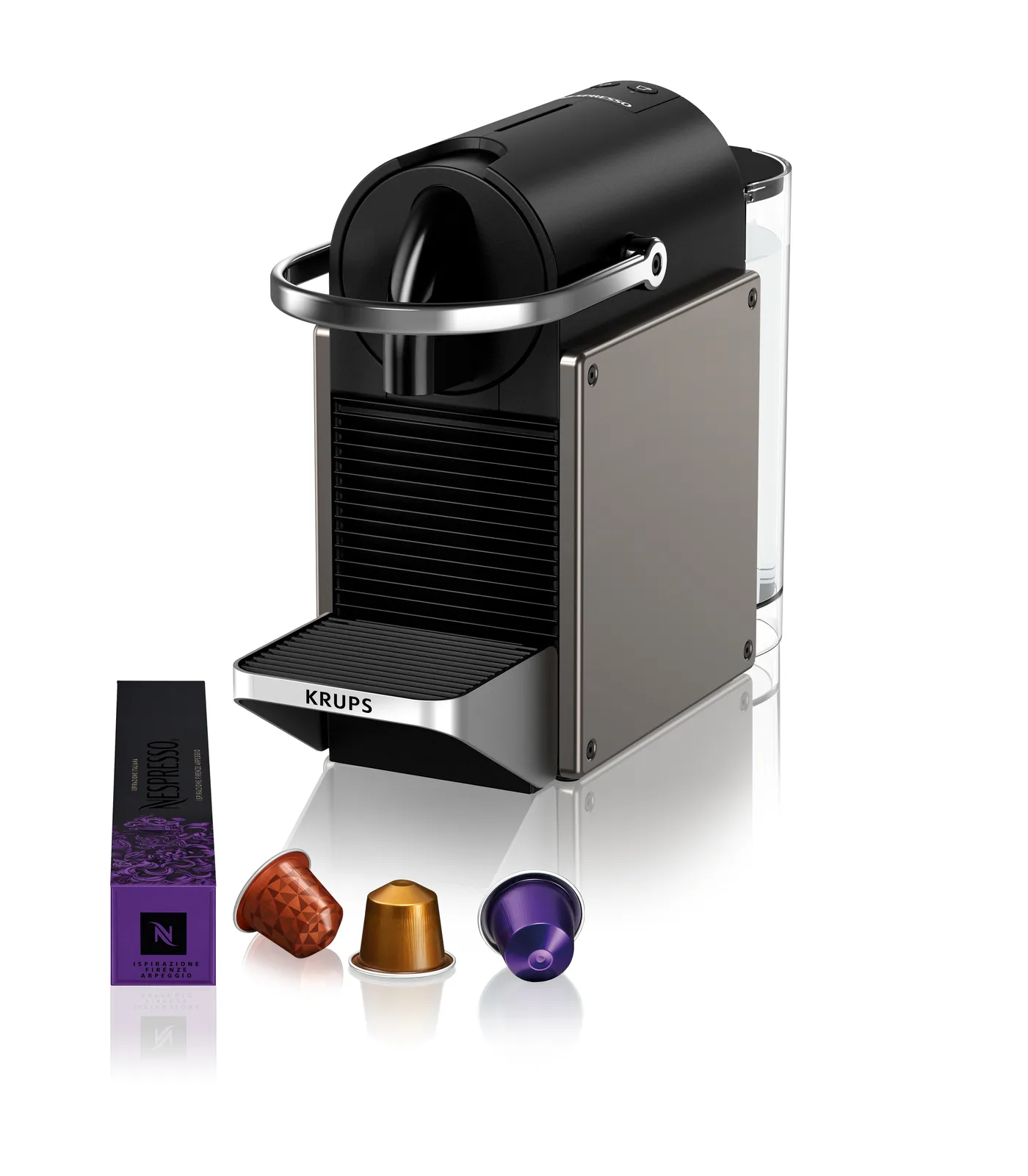 Krups Pixie XN306T10 Yarı Otomatik 0.7 L Kapsüllü Kahve Makinesi