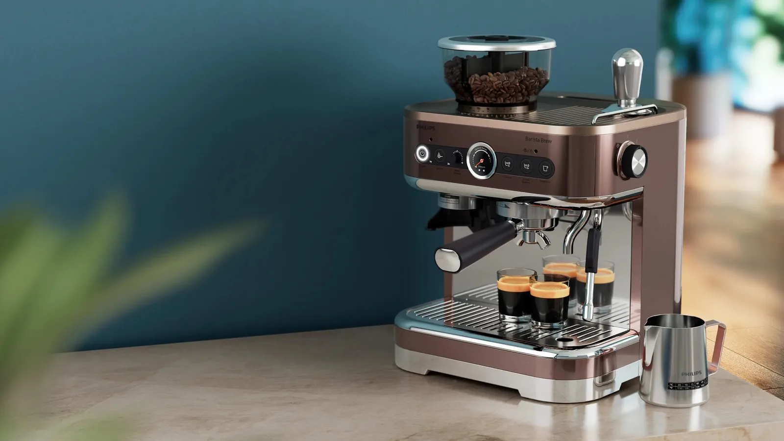 Philips Barista Brew PSA3228/41 Yarı Otomatik 2.3 L Espresso Makinesi Thumbnail 15