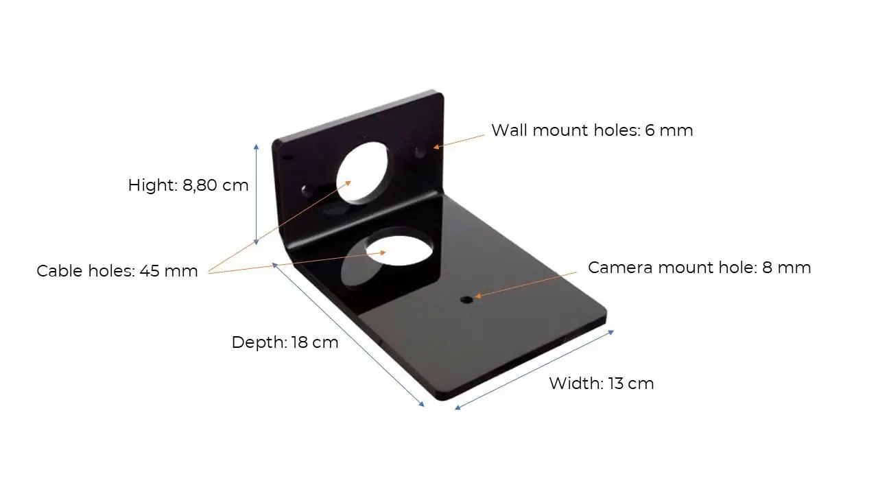 Vivolink VLSHELF-M BLACK Thumbnail 1