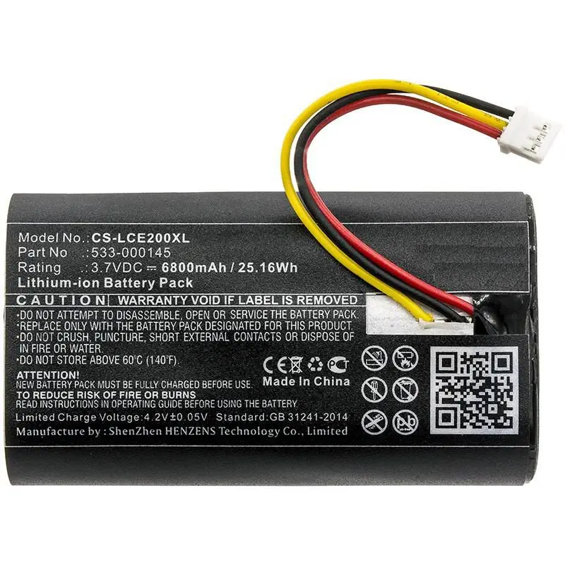 CoreParts MBXHSC-BA006 6800 mAh Kamera/Kayıt Bataryaları