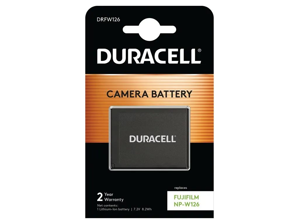 Duracell DRFW126 1140 mAh Kamera/Kayıt Bataryaları