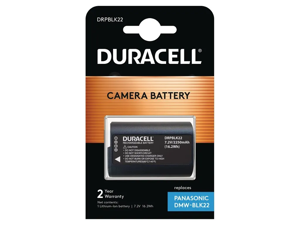 Duracell DRPBLK22 Kamera/Kayıt Bataryaları