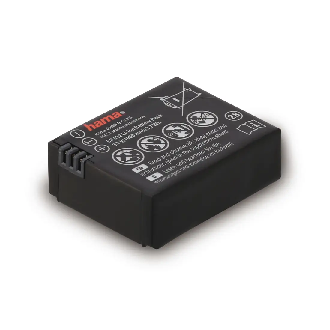 Hama CP 892 1000 mAh 00077534 Kamera/Kayıt Bataryaları