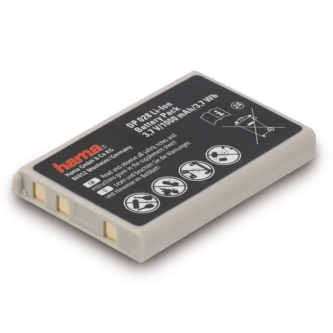 Hama DP 028 1000 mAh 00077518 Kamera/Kayıt Bataryaları