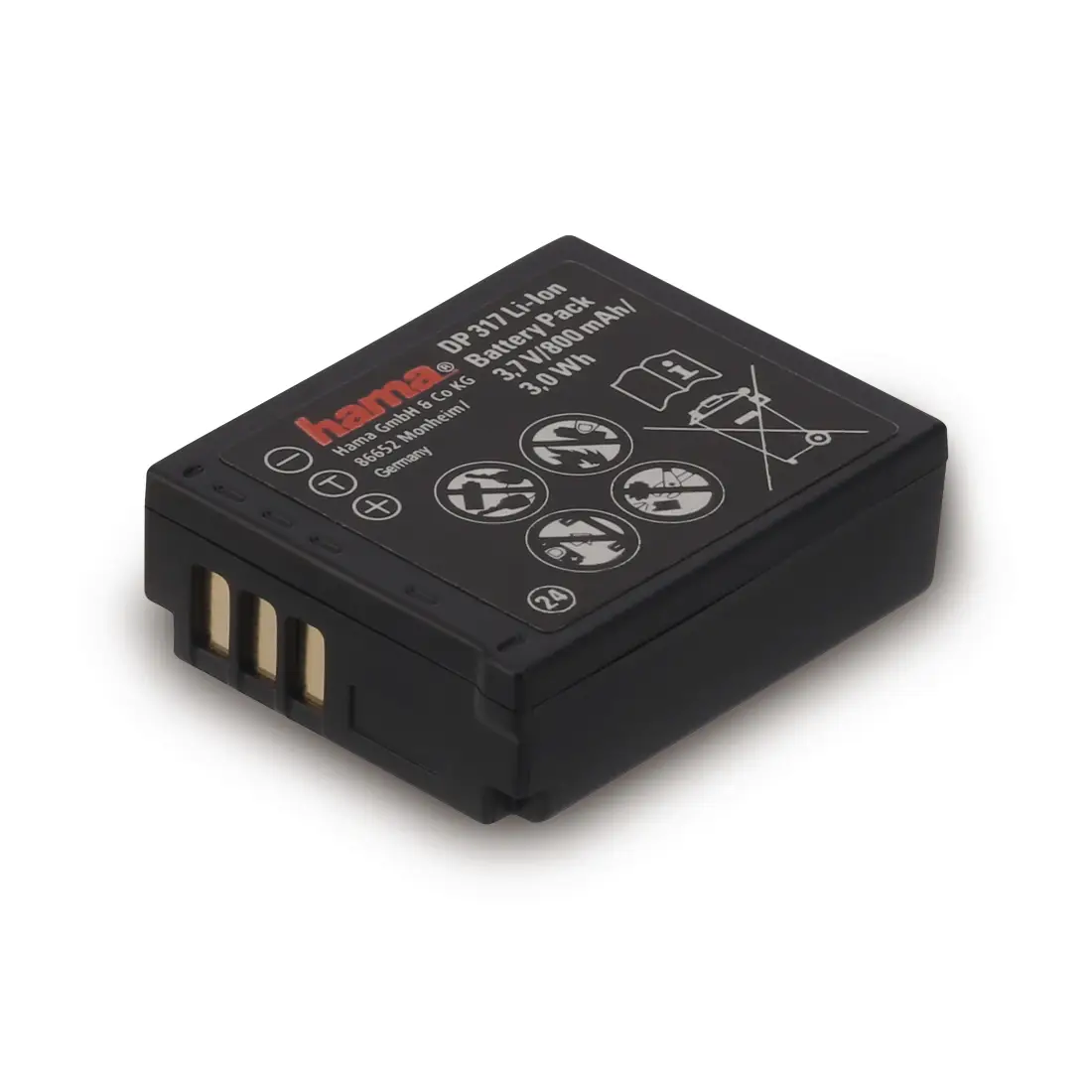 Hama DP 317 800 mAh 00077532 Kamera/Kayıt Bataryaları