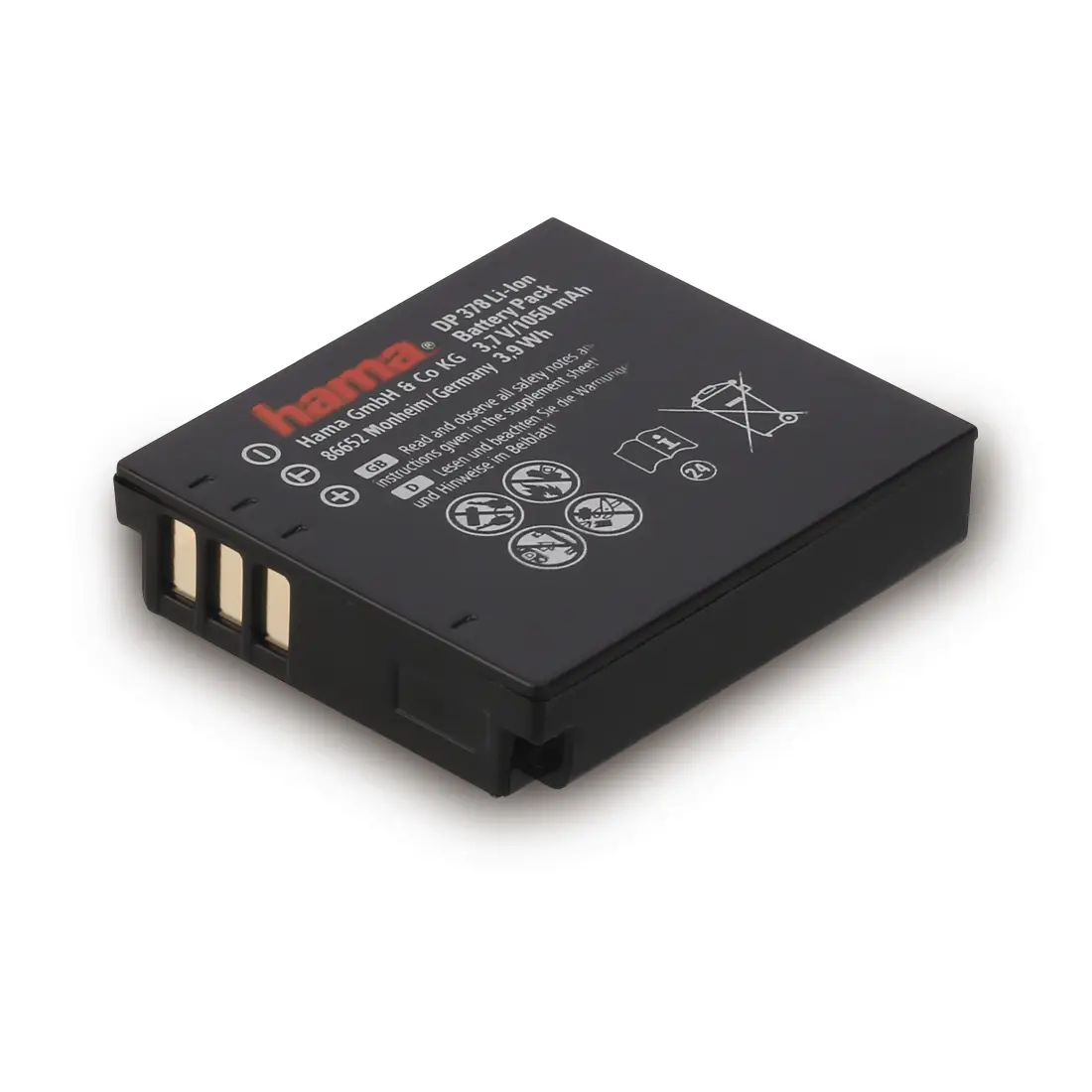 Hama DP 378 1050 mAh 00077537 Kamera/Kayıt Bataryaları
