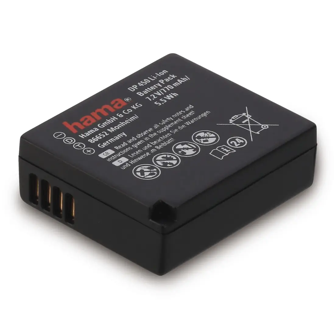 Hama DP 450 770 mAh 00077515 Kamera/Kayıt Bataryaları