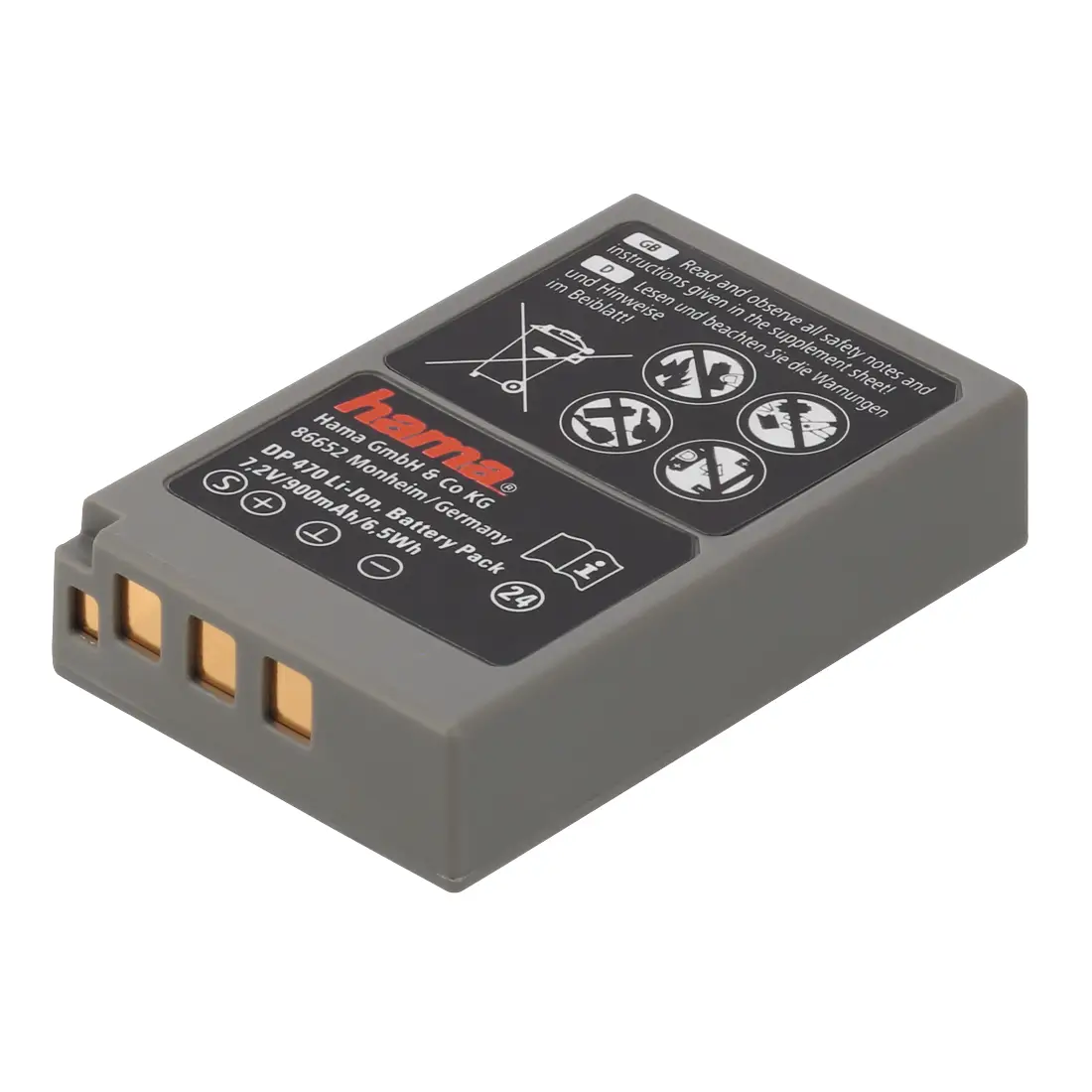 Hama DP 470 900 mAh 00077517 Thumbnail 1