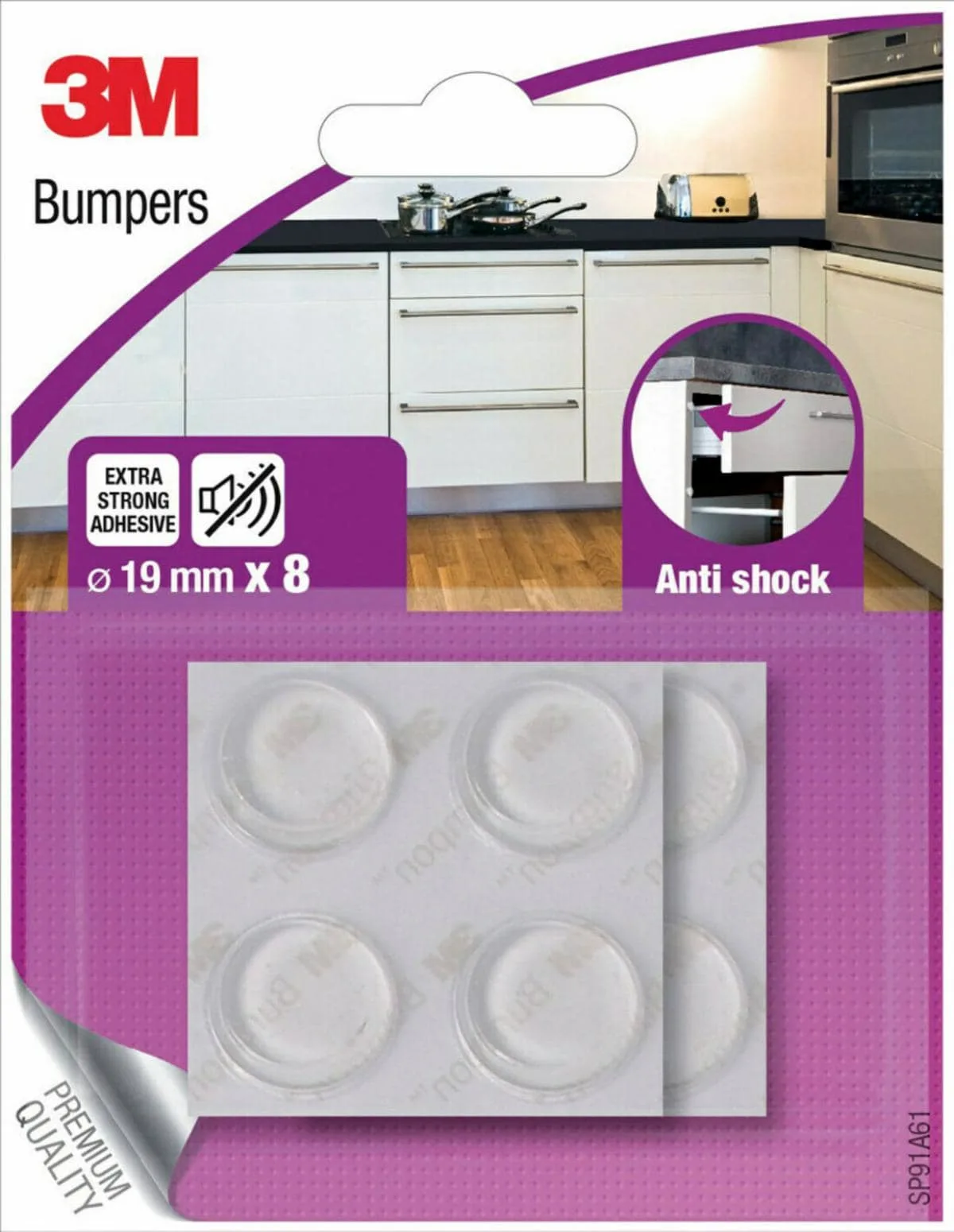 3M SP91A61 Kapı Tutucu