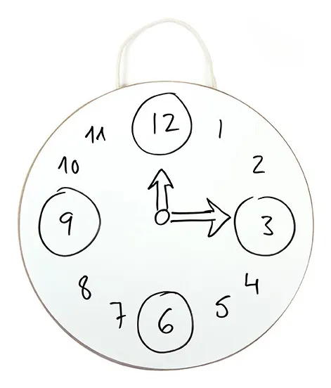 ANDREU Toys ROUND BLACKBOARD 16493 Thumbnail 2