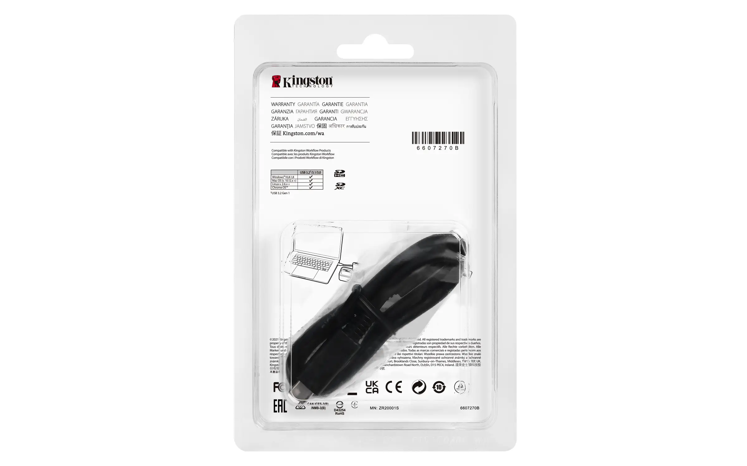 Kingston Technology Workflow SD Reader WFS-SD Thumbnail 3