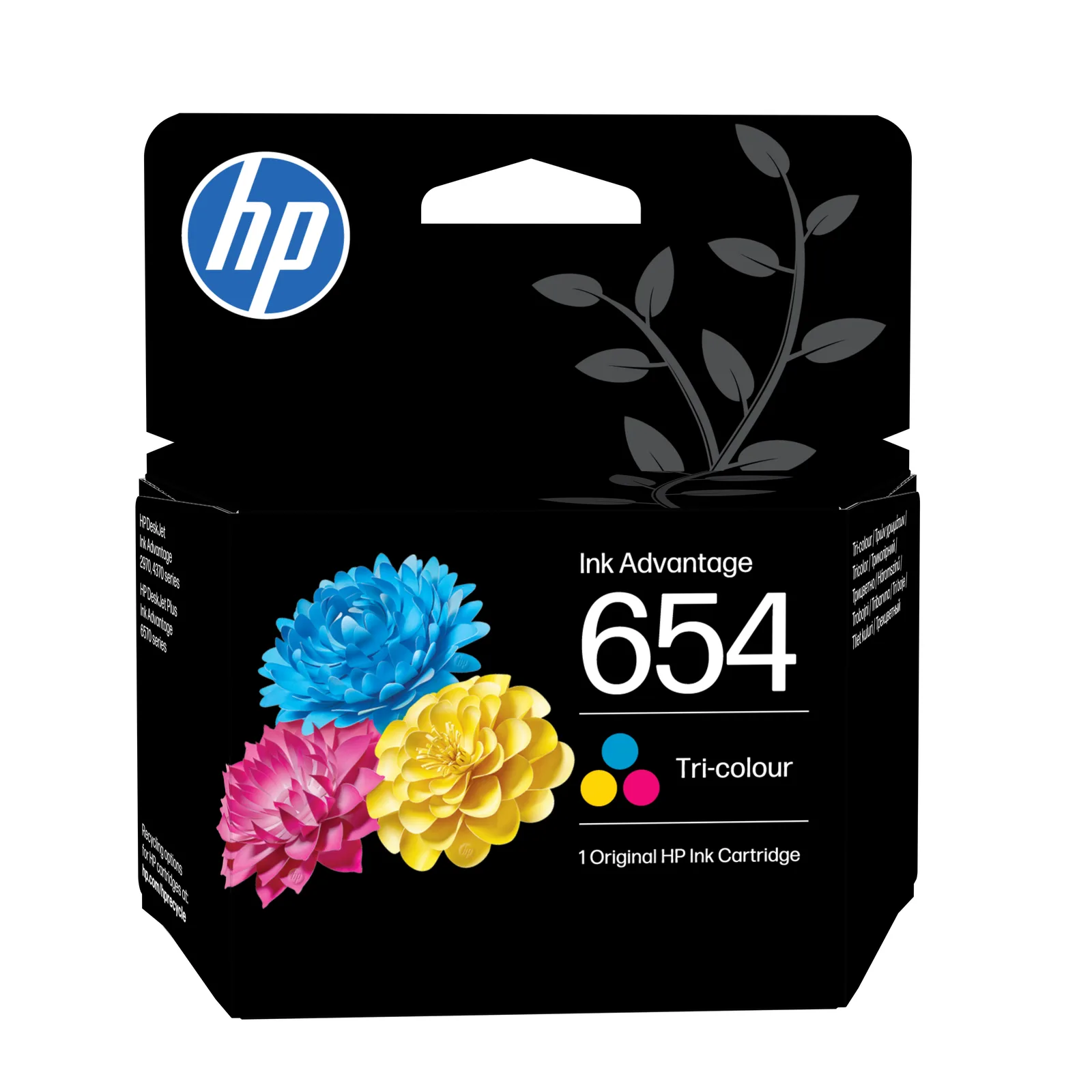 HP 654 Üç Renkli Orijinal Mürekkep Avantajlı Kartuş 7FP38UE