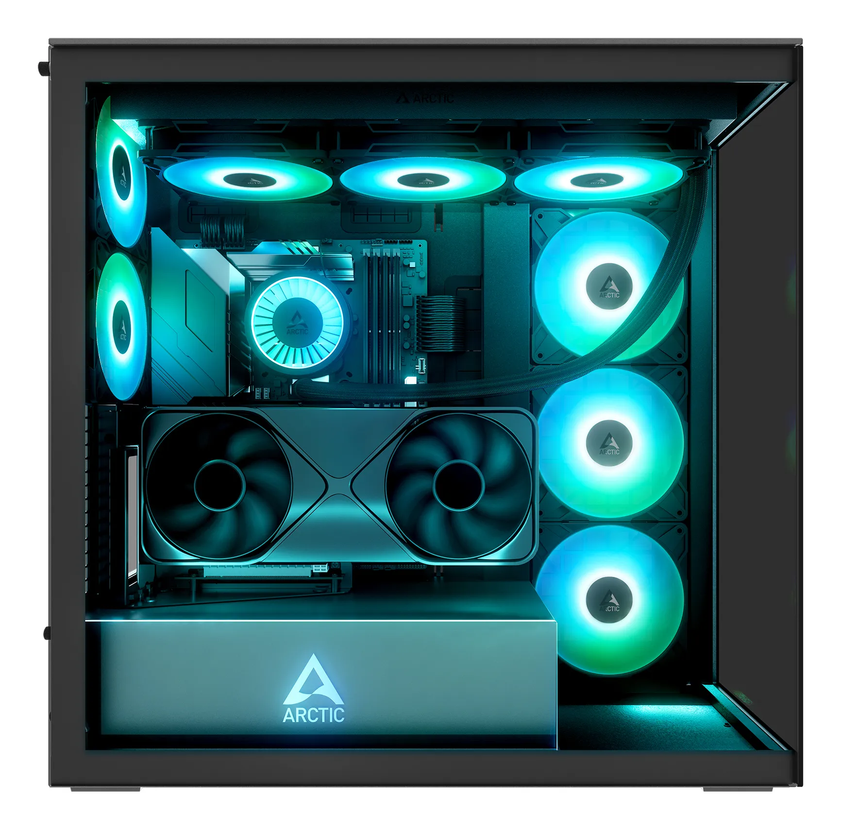 ARCTIC Xtender VG Black (Mirror Glass) ACPCC00019A Thumbnail 6