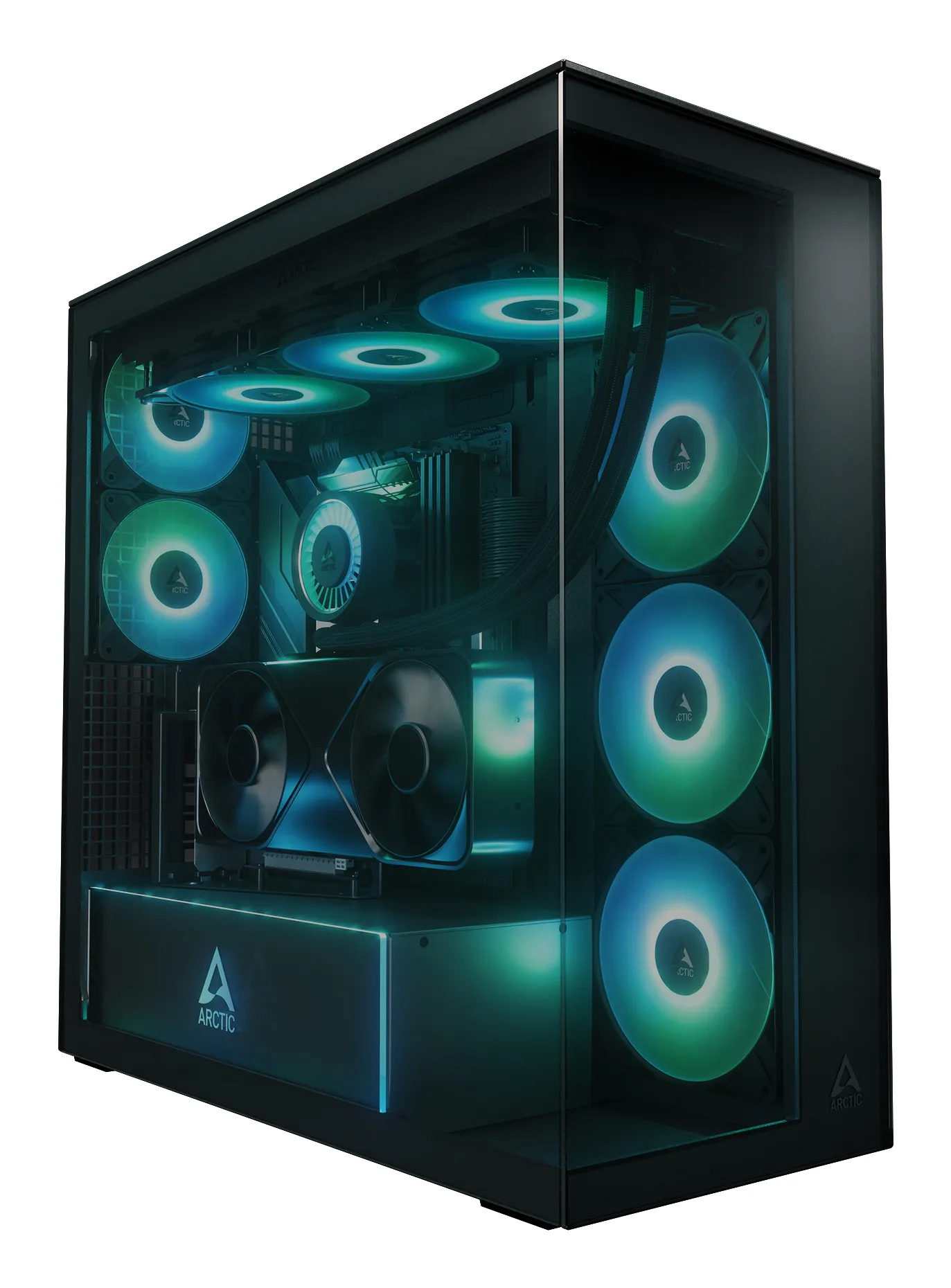 ARCTIC Xtender VG Black (Tinted Glass) ACPCC00016A Kas