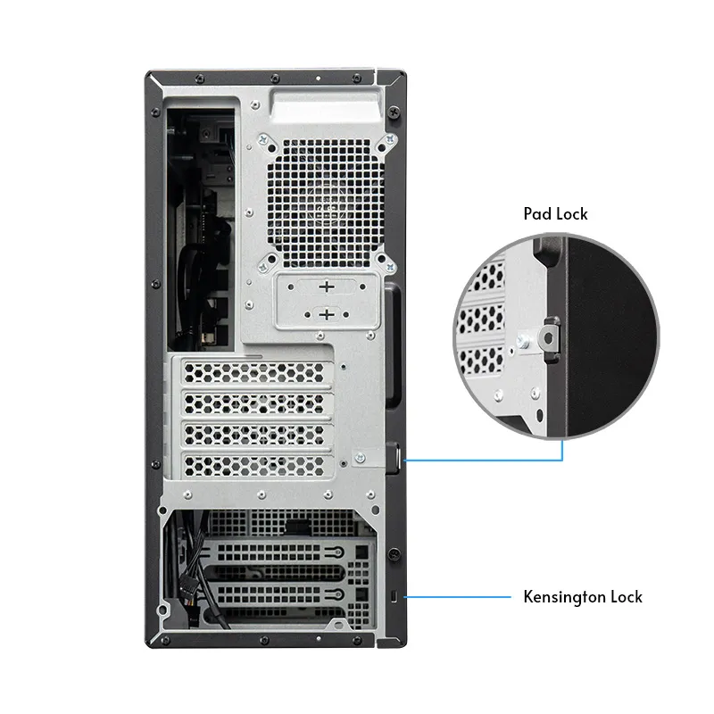 Chieftec Midi Tower BS-20B-OP, Schwarz o.NT Thumbnail 7