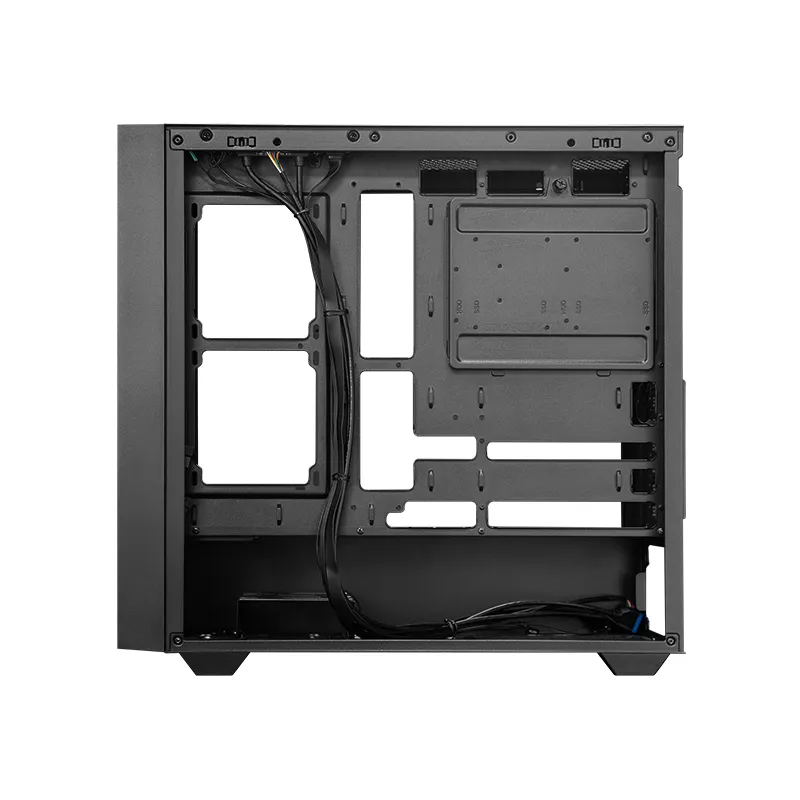 Chieftec Midi Tower GS-03B-BLK-OP, Schwarz Thumbnail 4