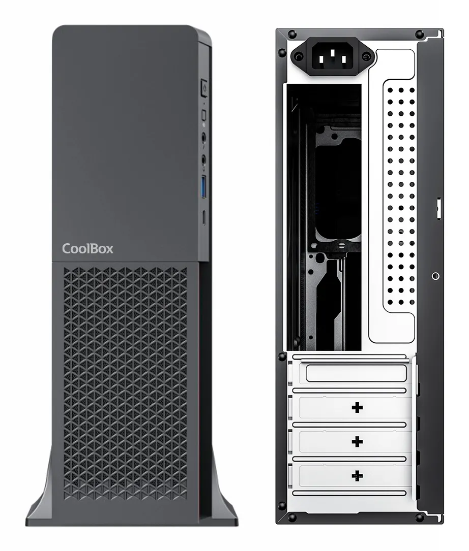 CoolBox PC micro ATX T313 Slim COO-PCT313-BZ Thumbnail 1