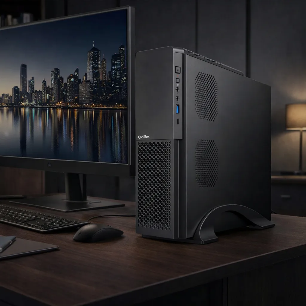 CoolBox PC micro ATX T313 Slim COO-PCT313-BZ Thumbnail 4