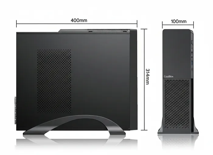 CoolBox PC micro ATX T313 Slim COO-PCT313-BZ Thumbnail 6