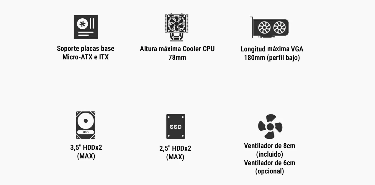 CoolBox PC micro ATX T313 Slim COO-PCT313-BZ Thumbnail 7