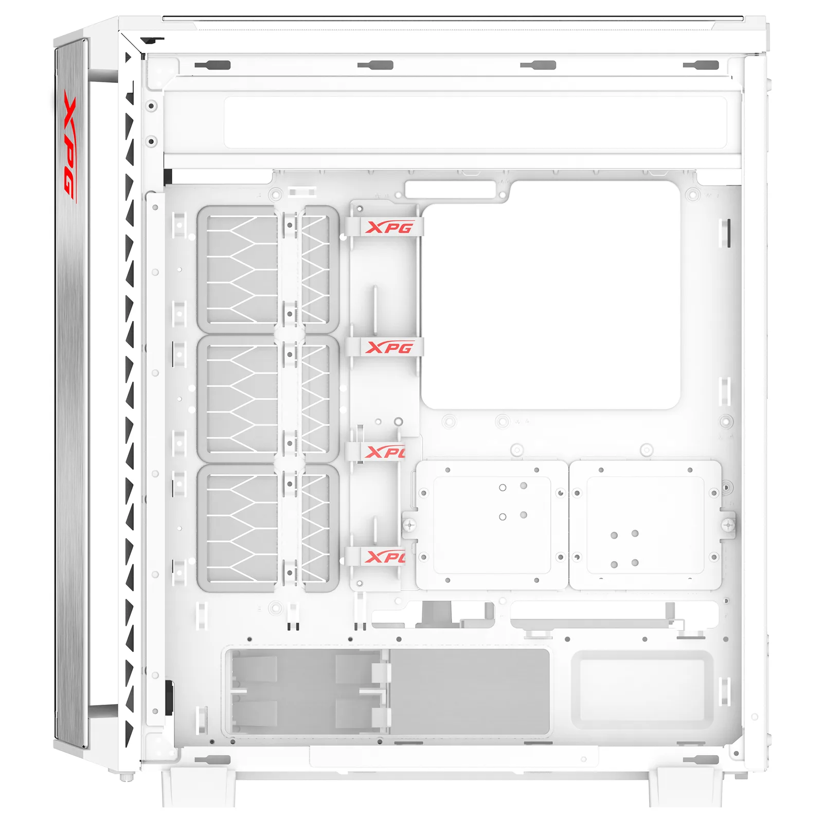 XPG BATTLECRUISER II ST Mid-Tower White 15260189 Thumbnail 5