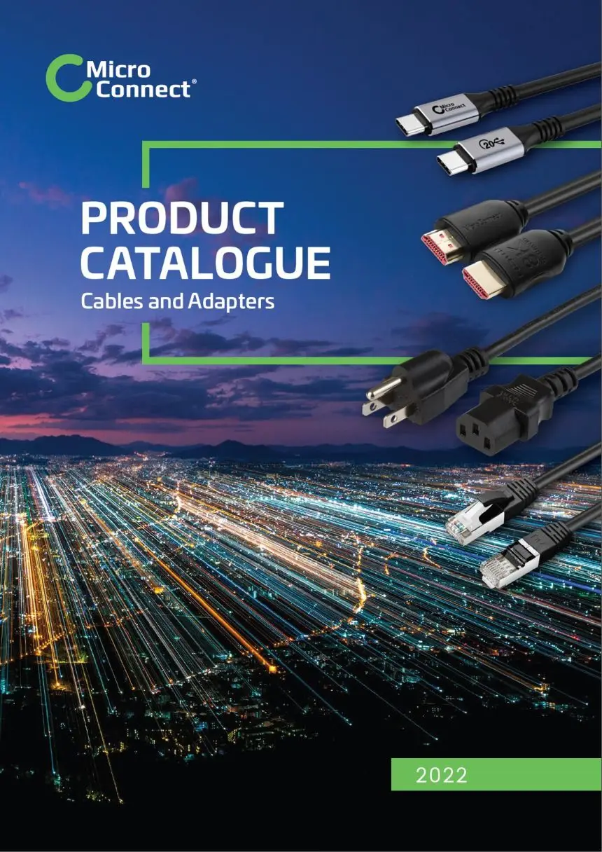 Microconnect CAT-MICROCONNECT-2022 Katalog
