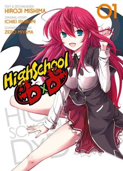 Panini Highschool Dxd 1 9783862015139 Kitap