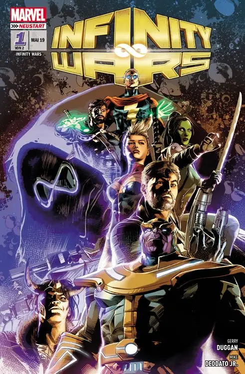 Panini Infinity Wars 1 9783741611797 Kitap