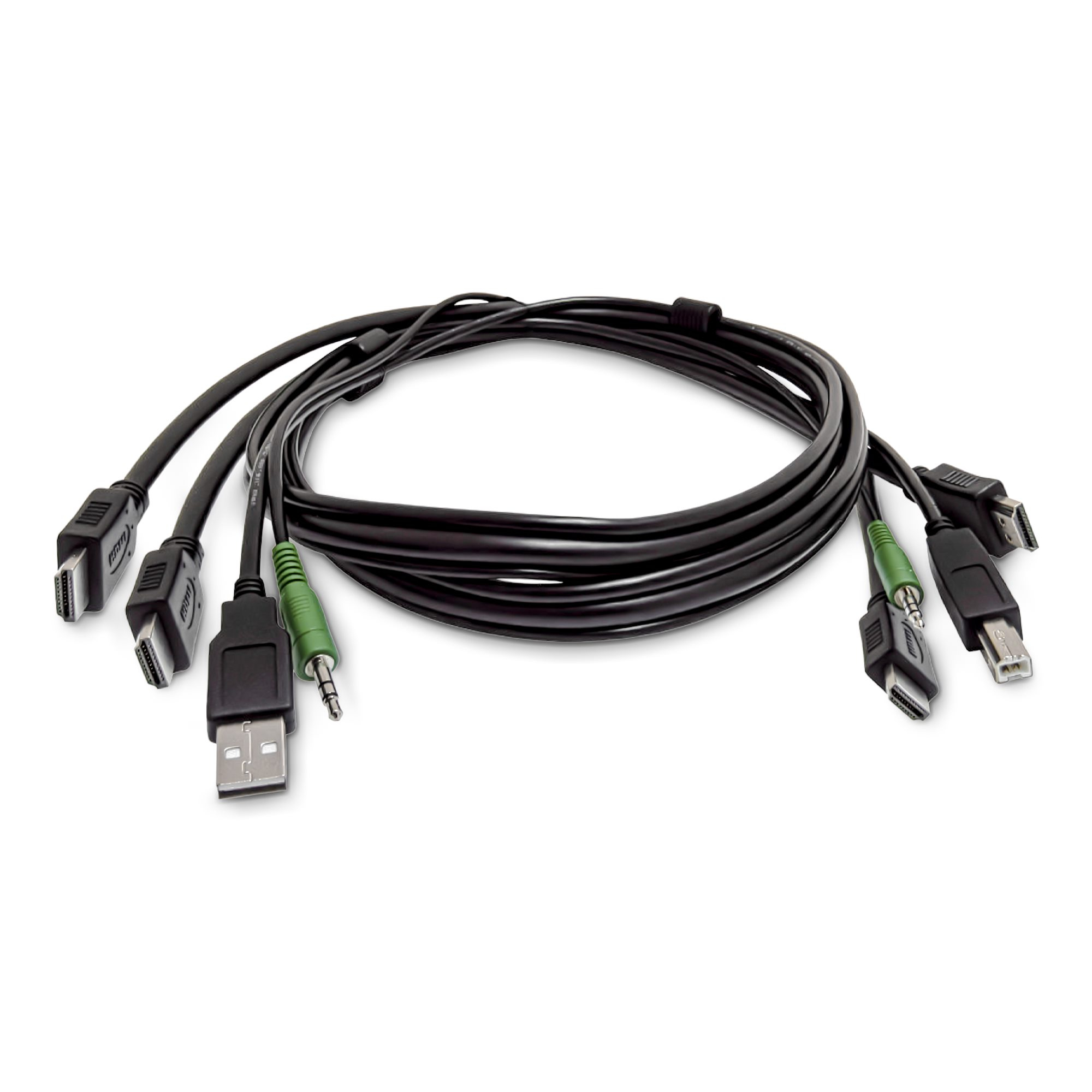 StarTech.com SK2HDMMKVM06-TAA Klavye Video Fare Kabloları