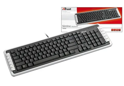 Trust Slimline Keyboard KB-1350D CH 15652 Klavye Thumbnail 6