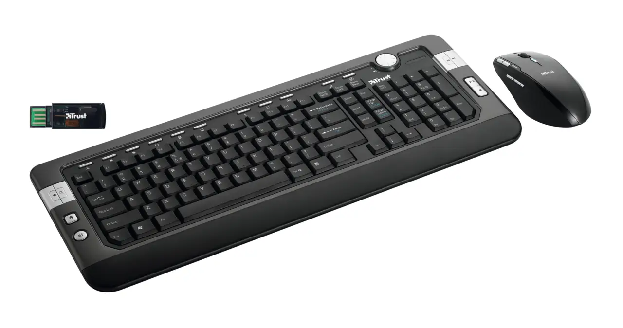 Trust Wireless Laser MediaPlayer Deskset DS-4700R 15220 Klavye & Mouse Seti