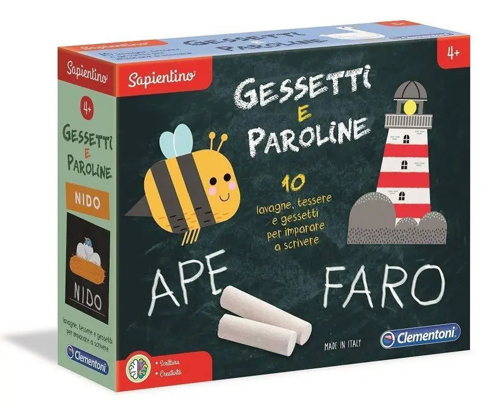 Clementoni Sapientino Gessetti E Paroline 16125 Tebeşi