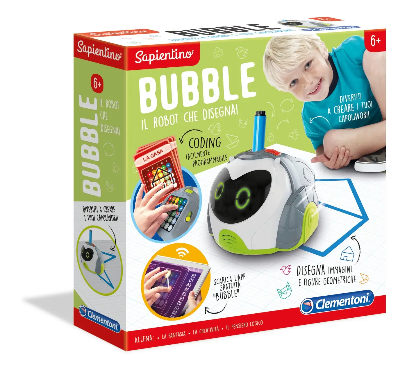 Clementoni Bubble 16621 Eğlence Robotları