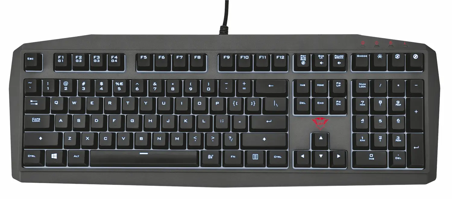 Trust GXT 880 Mechanical Gaming Keyboard ES 21140 Mekanik Oyuncu Klavyesi