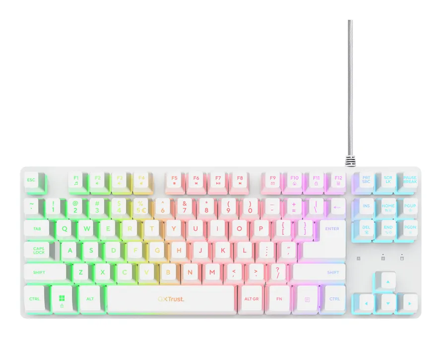 Trust GXT 833W Thado TKL 25894 Mekanik RGB Oyuncu Klavyesi Thumbnail 1