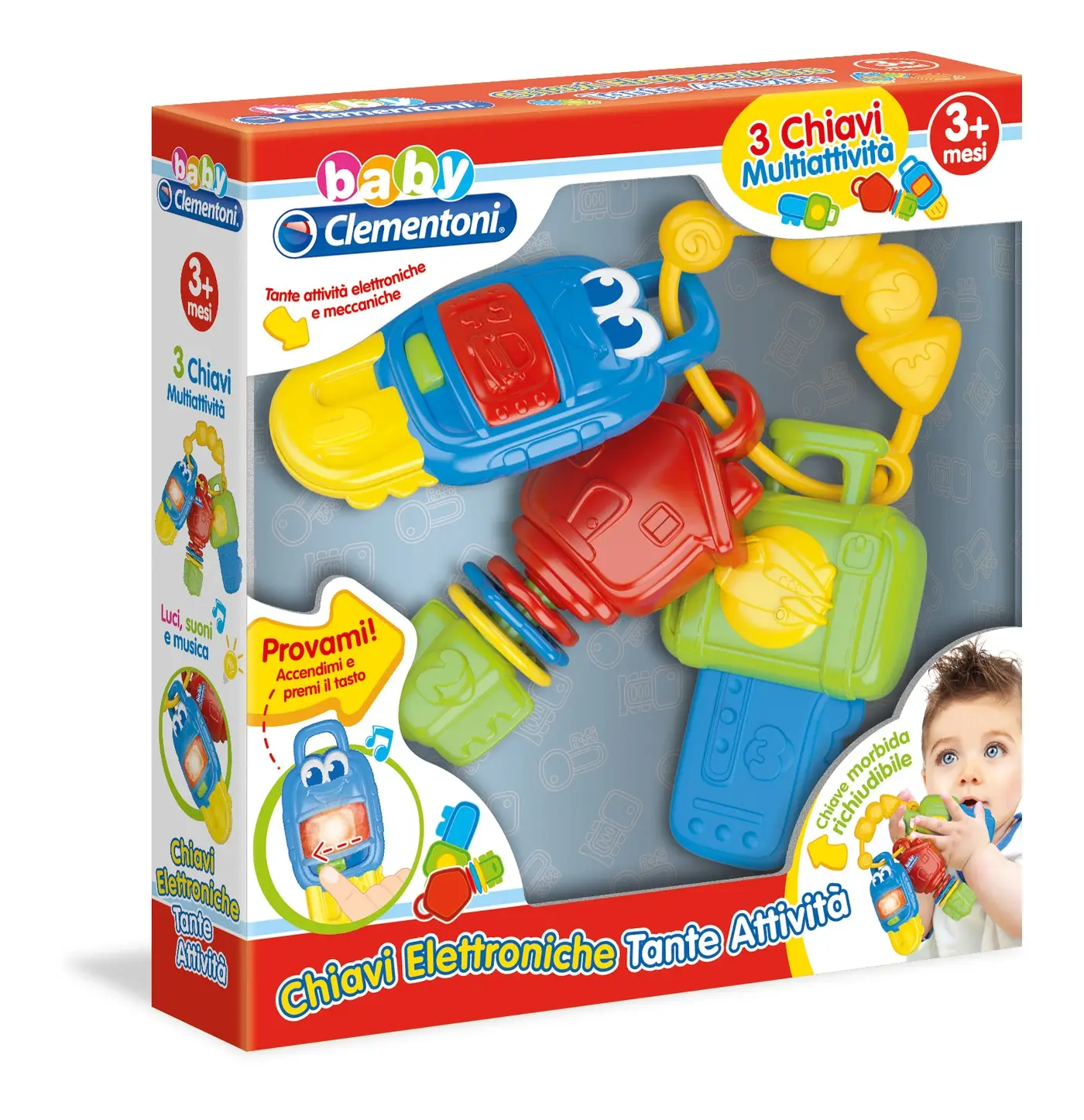 Clementoni 17128 Bebek Çıngırakları