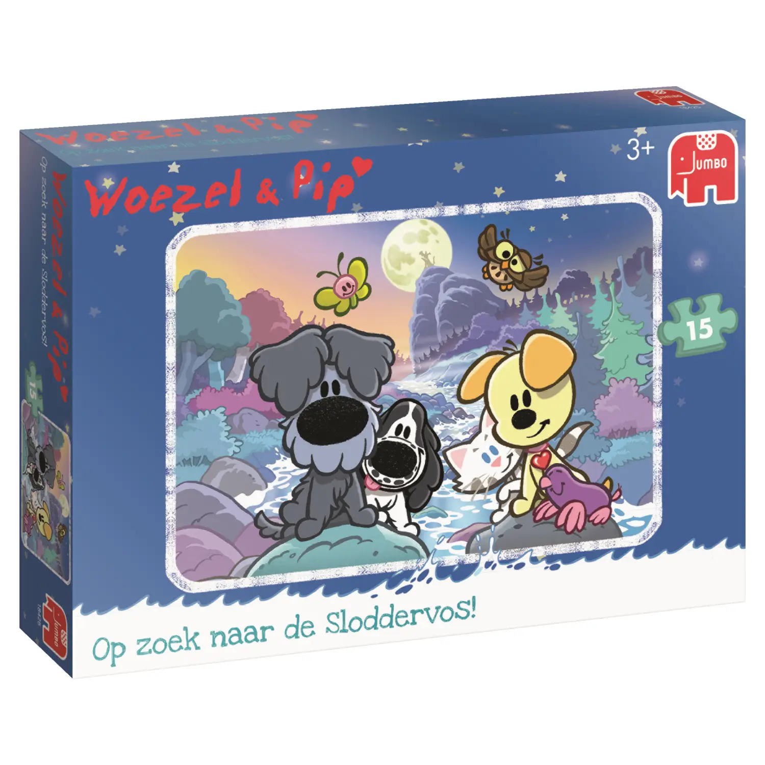 Jumbo Op zoek naar de Sloddervos 15 Parça 18425 Puzzle