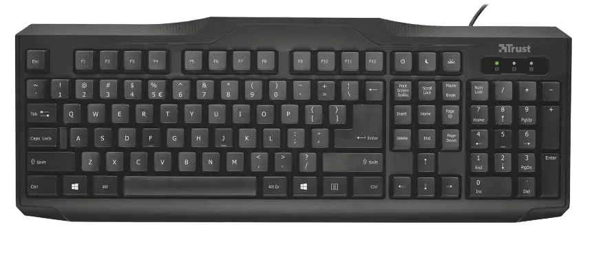 Trust CLASSICLINE KEYBOARD 20519 Klavye Thumbnail 3